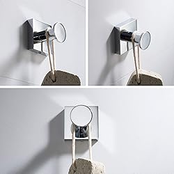 Kraus Ventus Bathroom Robe and Towel Hook, Chrome