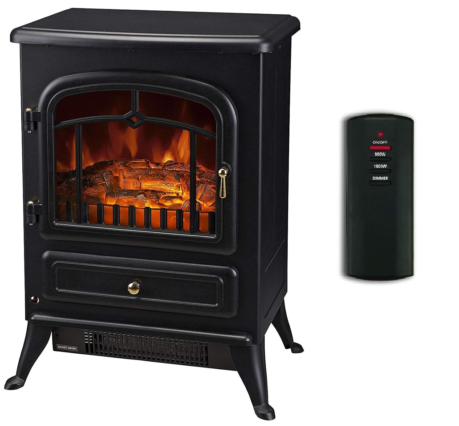 Galleon Fireplaces Fires Neos Electric Stove Nickel Handles
