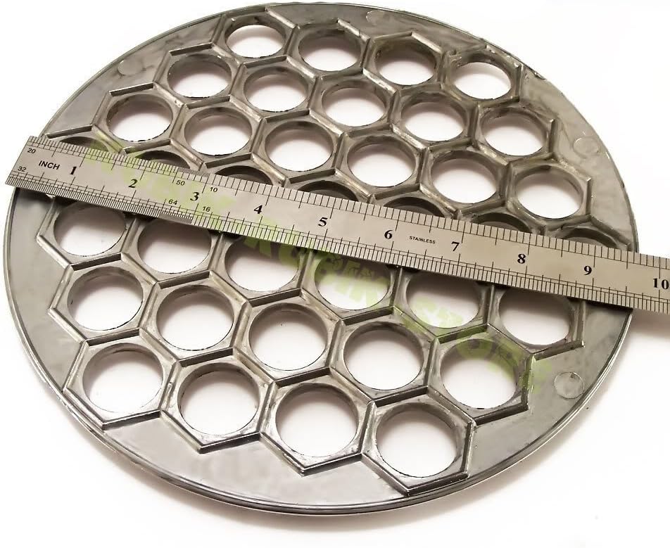 Dumpling Metal Mold For Meat Pelmeni, Ravioli + Recipe by 1000 Melochey