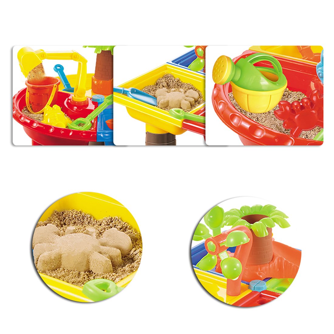 Batop Sandspielzeug Set 22Pcs Strandspielzeug Kinder Set
