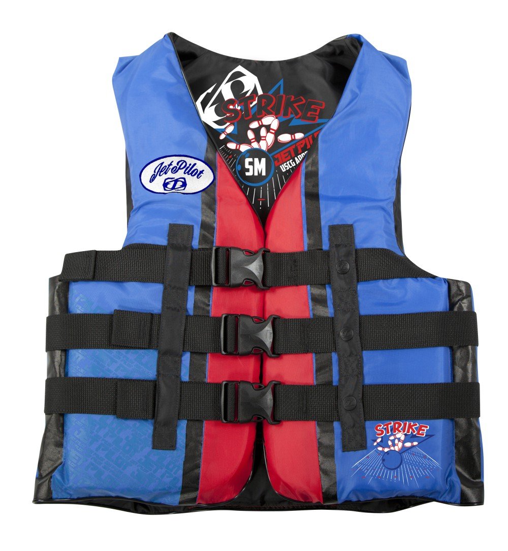 Jet Pilot Strike USCG Approved PFD Life Vest Blue Life Jackets & Vests