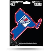 New York Rangers Decal - State Shaped Decal - 5" x 6"