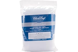 DMC Charles Craft Charles Craft Monk's Cloth Aida - 7 Count - 60" X2 (White)