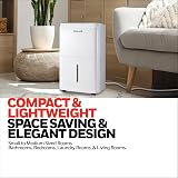 Honeywell 20L/Day Dehumidifier with Digital Display and Laundry Mode view 8