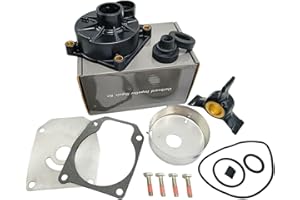 GHmarine 438592 Water Pump Impeller Repair Kit Replaces Evinrude Johnson 40 45 48 50 HP Outboard Marine Motors with Housing Sierra 18-3454 18-3394