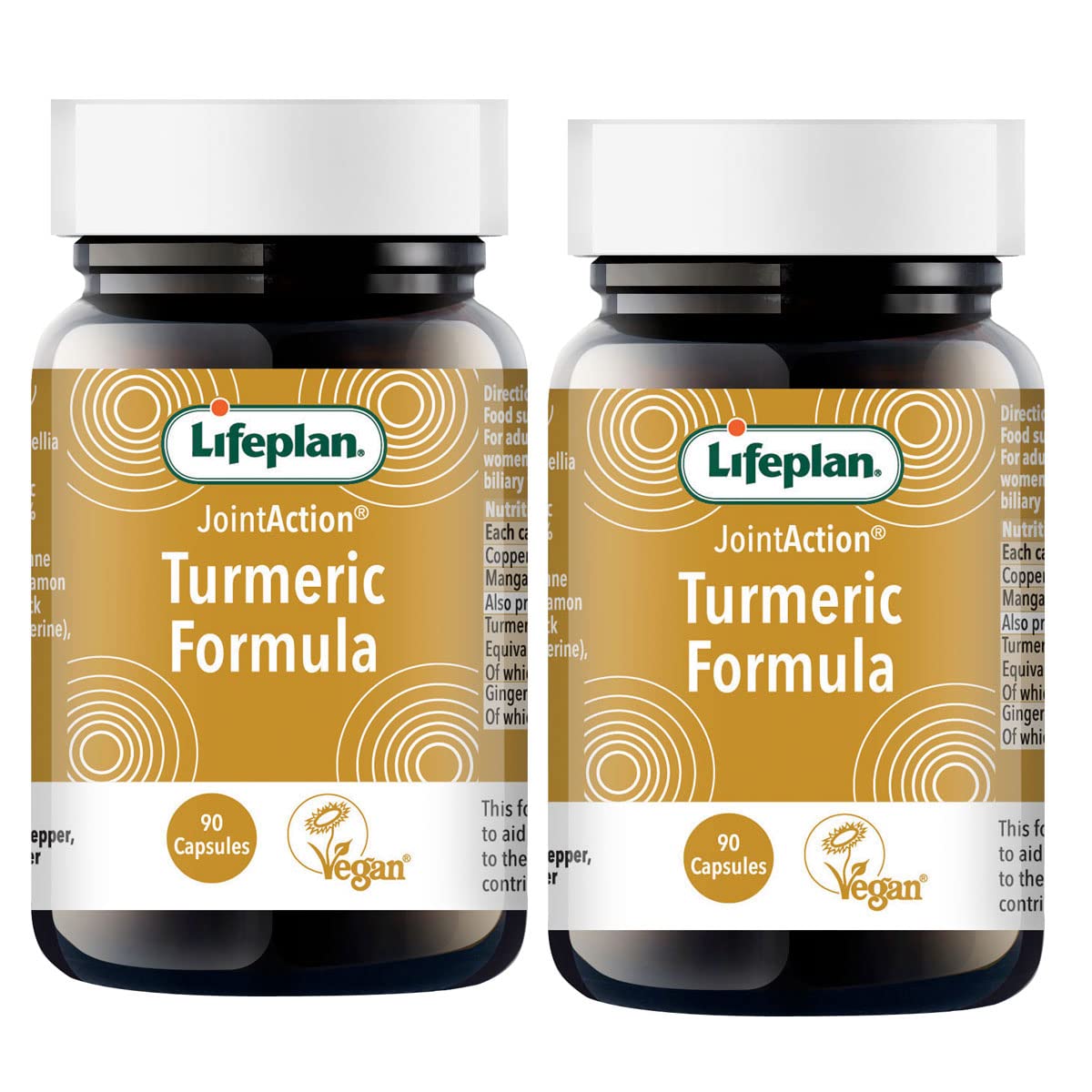 Lifeplan Joint Action Turmeric Formula 2 x 90 Capsules