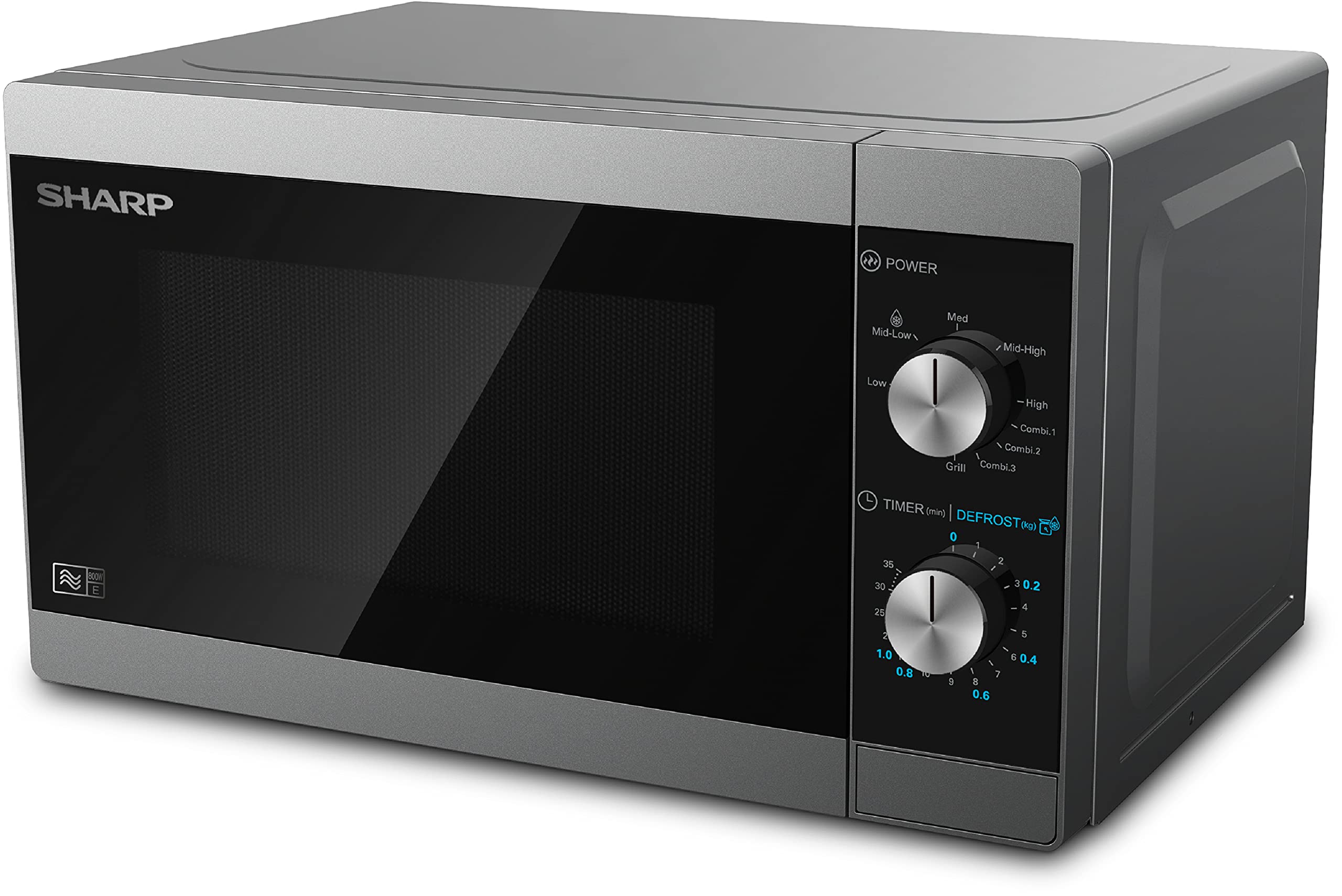Sharp-YC-MG01ES-microondas800-W-20-litros-gris