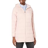 Amazon Essentials Women's Lightweight Water-Resistant Packable Hooded Puffer Coat