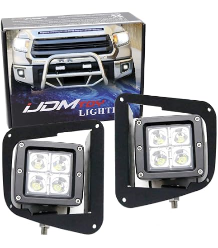 elf bar vape uk Raptor Fog Light Kit 4D Series White Amber LED POD Lights Spot Beam SVT  2010-2014 Ford F150 main image 1
