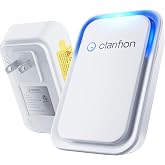 Clarifion - Air Ionizers for Home (1 Pack), Negative Ion Filtration System, Quiet Air Freshener for Bedroom, Office, Kitchen, Portable Air Filter Odor, Smoke Dust, Pets, Eliminator, Mini Air Cleaner