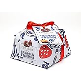 Fabbri Panettone with Strawberries, Made in Italy, 1.1 Pound