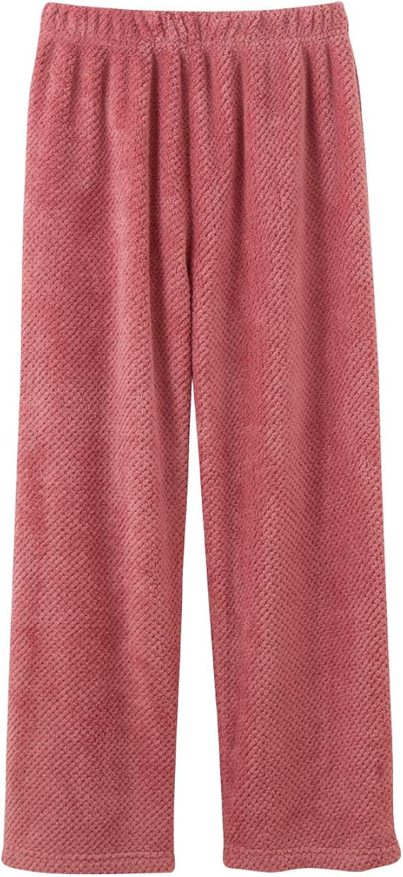 Amazon パンツ レディース あったか フリース あったかふわふわホームパンツ ロングパンツ 通販