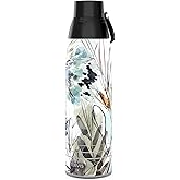 Tervis Venture Water Bottle Kelly Ventura - Protea Made in USA Double Walled Insulated Tumbler Travel Cup Keeps Drinks Cold & Hot, 36oz, Stainless Steel