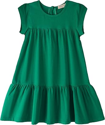 girls green dress
