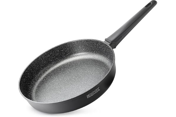 THE ROCK SOHO 11-Inch Non Stick Frying Pan – Nothing Sticks, Lasts Longer, Healthy Non-Toxic Skillet with Heat-Resistant Hand
