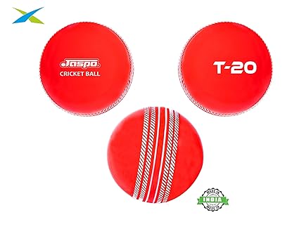 Jaspo T-20 Soft Cricket Balls (Pack of Three) 110 Gm.