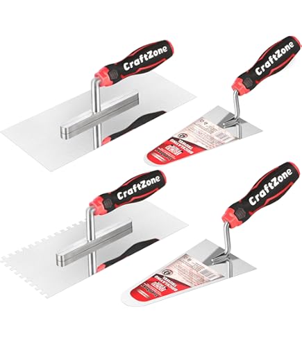 Hilka Fugenkelle Soft Grip - 9 Zoll / 22,9cm Für Einfaches Verfugen