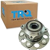 TRQ Rear Driver or Passenger Side Wheel Bearing and Hub Assembly Compatible with 2013–2015 Acura RDX AWD; 2012–2016 Honda CR-V AWD