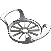 SAVORLIVING Apple Slicer, Upgraded Version 12 Slices Extra Large Apple Cutter, Stainless Steel Ultra-Sharp Apple Slicer and C