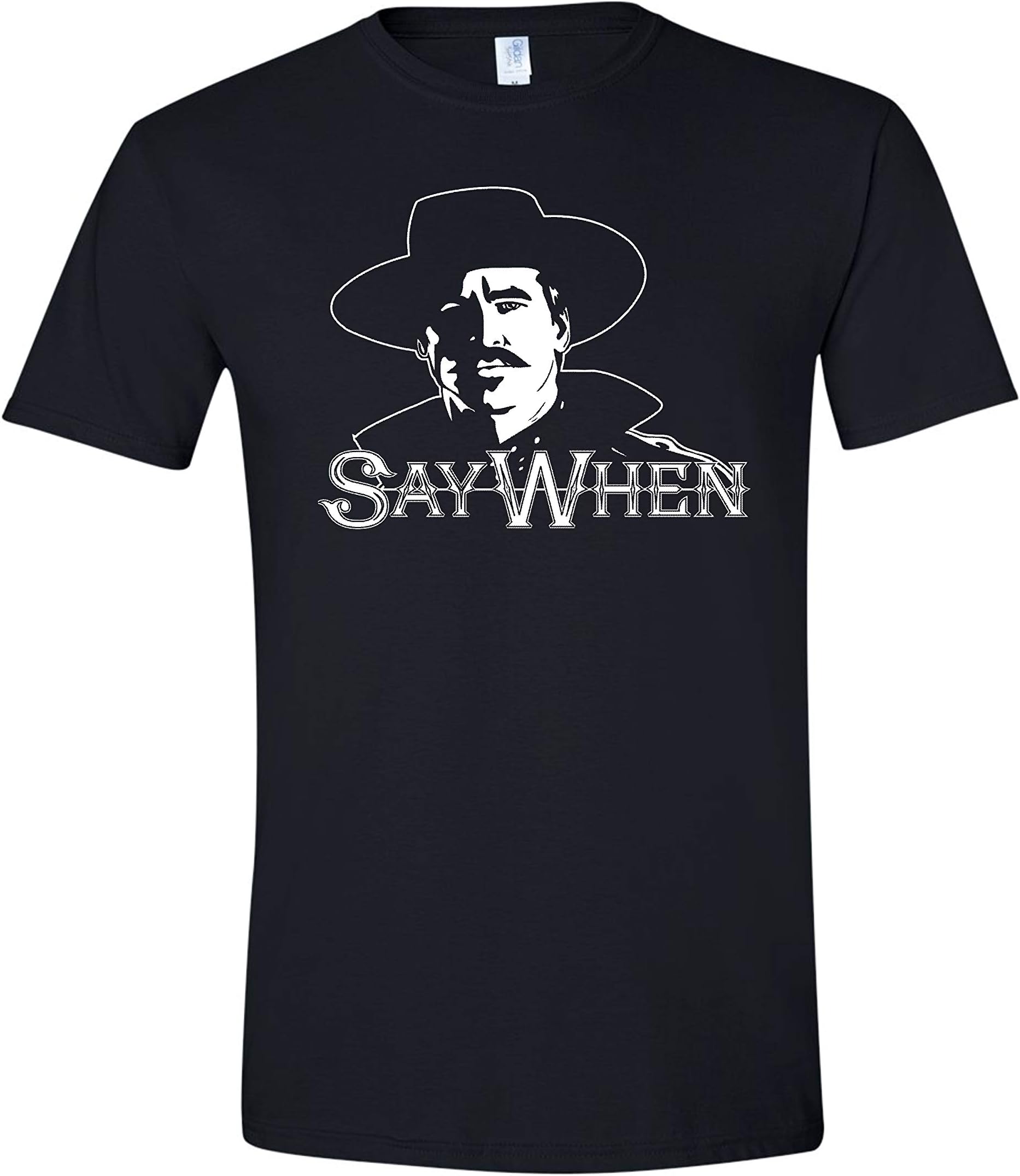 Say When Doc Holliday Men's T-Shirt