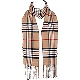 Hat To Socks Super Soft Classic Check Plaid Winter Scarf for Men and Women - Warm and Stylish