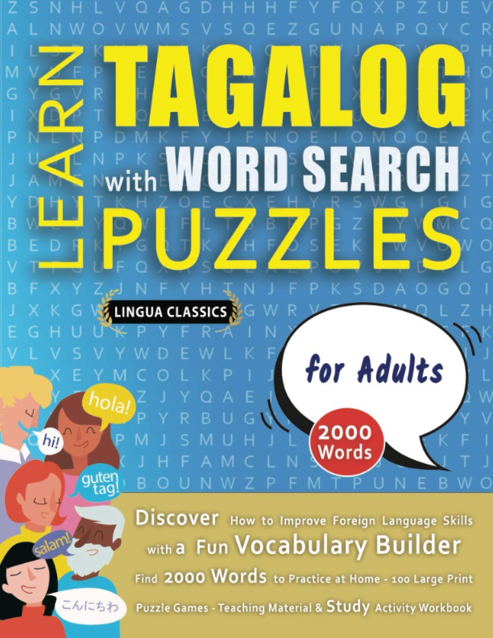 Learn alog With Word Search Puzzles For Adults Discover How To Improve Foreign Language Skills With A Fun Vocabulary Builder Find 00 Words To Study Activity Workbook Dutch Edition Lingua