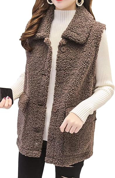 Amazon Baluote レディース ベスト チョッキ フリースベスト 柔らかい トップス レディース もこもこ ベスト シンプル アウトドア ベスト 通販