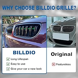 BILLDIO E90 Grille - Front Kidney Grille Double