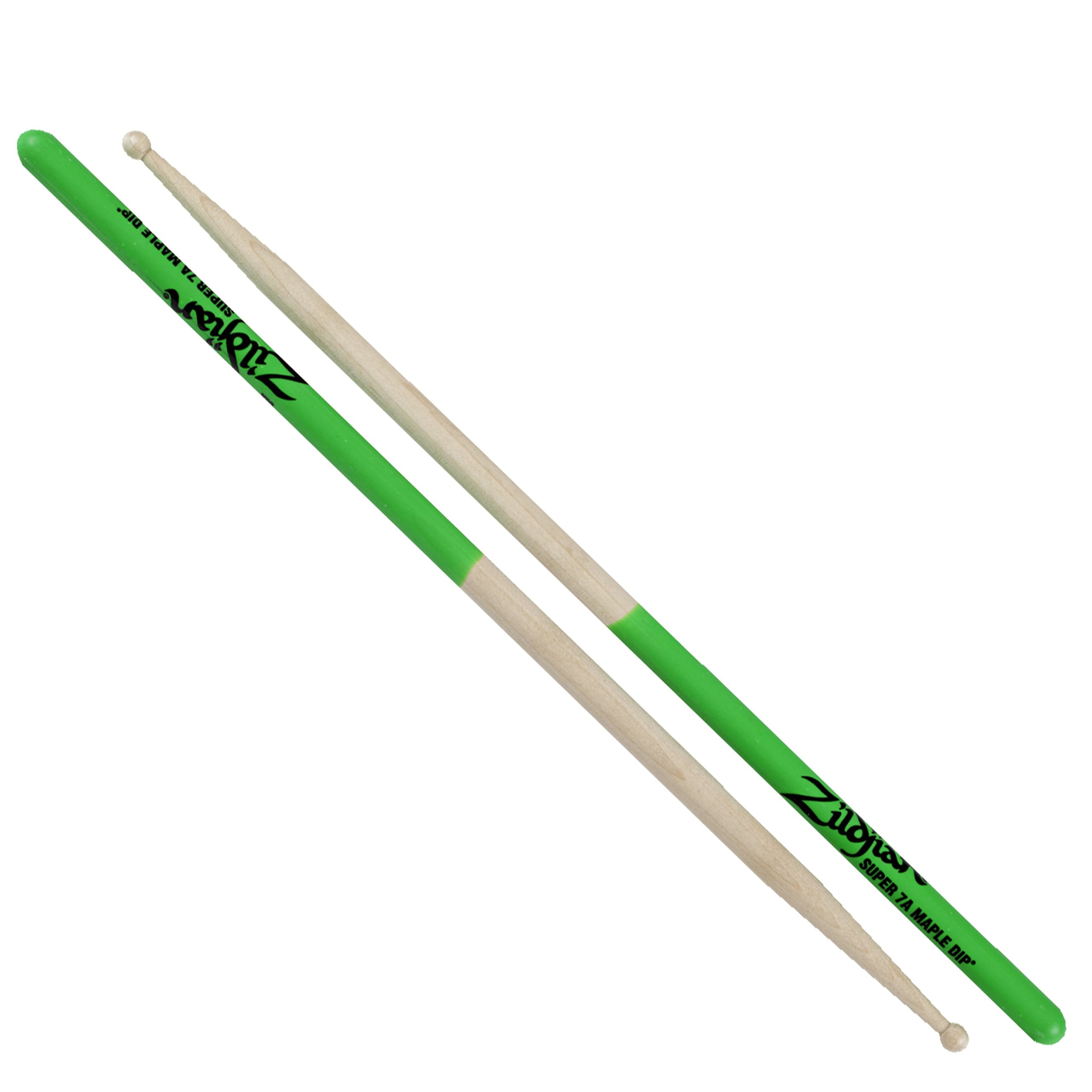 Zildjian S7AMG SUPER 7A Dip Drumsticks - Green