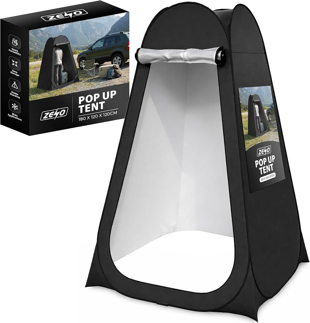 ZENO Pop Up Tent Privacy Shower Changing Toilet Tent Portable