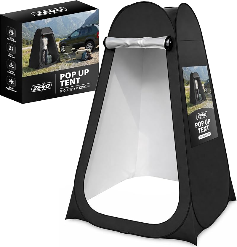 ZENO Pop Up Tent Privacy Shower Changing Toilet Tent Portable