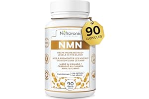NMN Ultra High Purity 500 mg per Capsule, 3 Month Supply - NAD+ Booster Industry Highest, 99% NMN Nicotinamide Mononucleotide