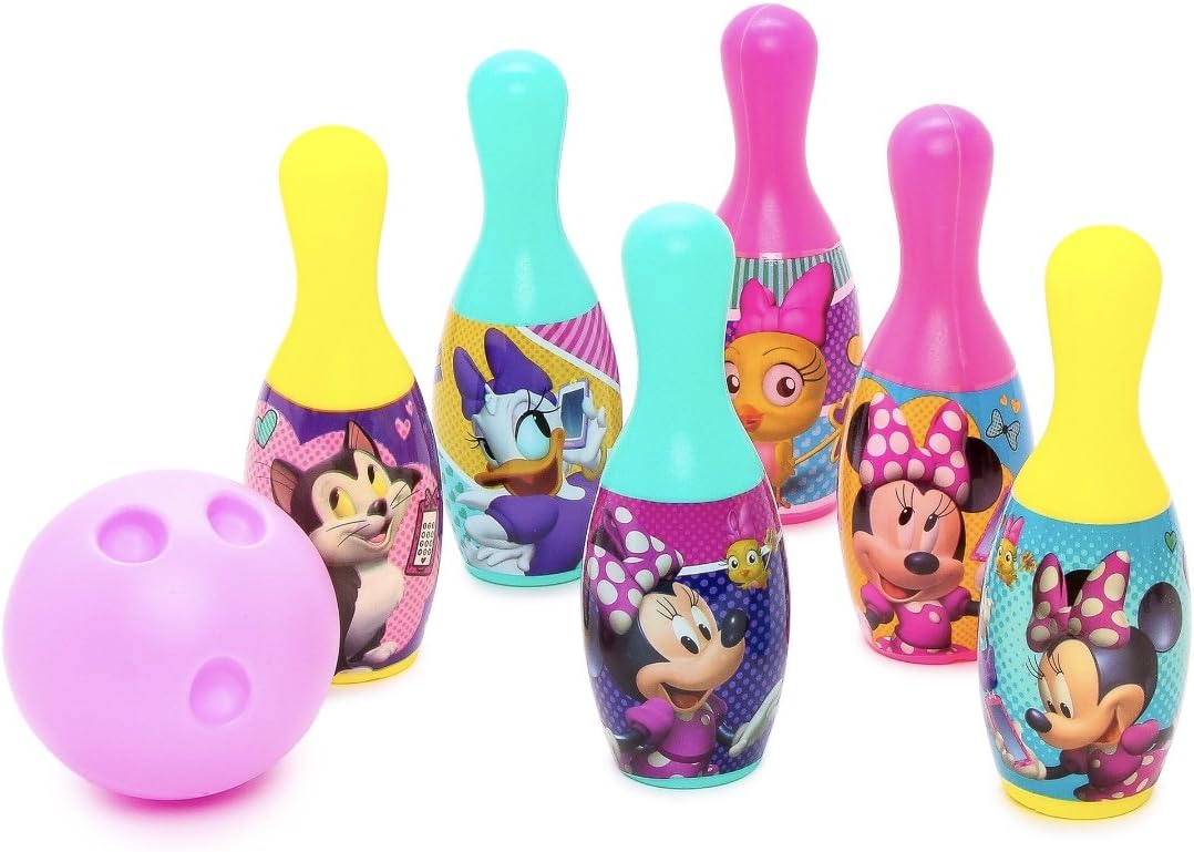 minnie mouse bowling set