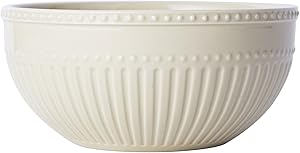 Mikasa Italian Countryside Accents Soup/Cereal Bowl, Scroll Beige