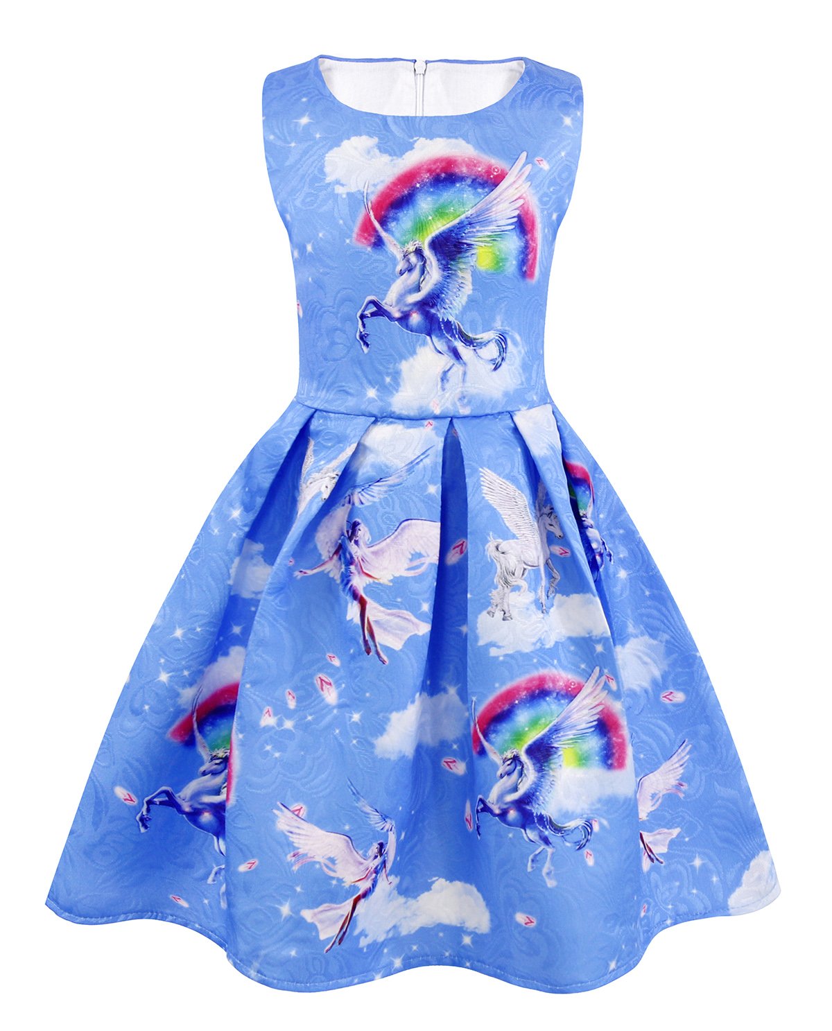 Cotrio Rainbow Unicorn Dress For Little Girls Birthday Theme Party | Desertcart Botswana Cotrio Rainbow Unicorn Dress For Little Girls Birthday Theme Party | Desertcart Botswana