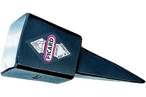 Picard Scythe Anvil 500g - Drop-Forged Steel with Bright Finished Face, Edged, Short Design with Mounting Pin - For Peening & Sharpening Scythe Blades, 010000