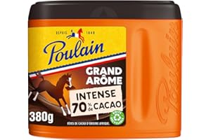Poulain, "Grand Arôme" - Box of Cocoa Powder (70% cocoa), 380 Grams