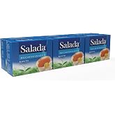 Salada Decaffeinated Black Tea Blended Strong Black Tea with 72 Tea Bags Per Box (Pack of 6) Contains Caffeine Brew Hot Flavored Rich in Antioxidants Original Blend