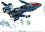 LEGO Marvel X-Men X-Jet Buildable Toy Plane 76281 with Wolverine Cyclops Rogue view 8
