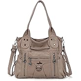 Angel Kiss Hobo Bags for Women Fashion Shoulder Bag Ladies Purses and Handbags Roomy Tote Bags Purse with Crossbody Strap