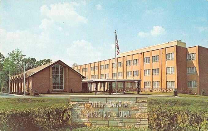 Green Springs Ohio Villa Maria Nursing Home Vintage Postcard