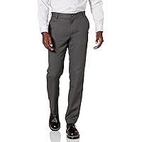 slim fit dress slacks Skinny-Fit Stretch Performance Pant – Black