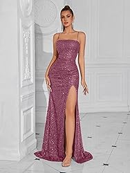 ADYCE Elegant Evening Dress Women Party Long Formal