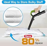 BoxLegend Vacuum Storage Bags 6 Pack 70x50cm Reusable Space Saver view 8