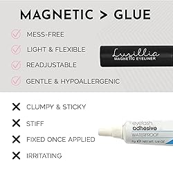 Luxillia Magnetic Eyeliner & Lashes Kit 10 Piece