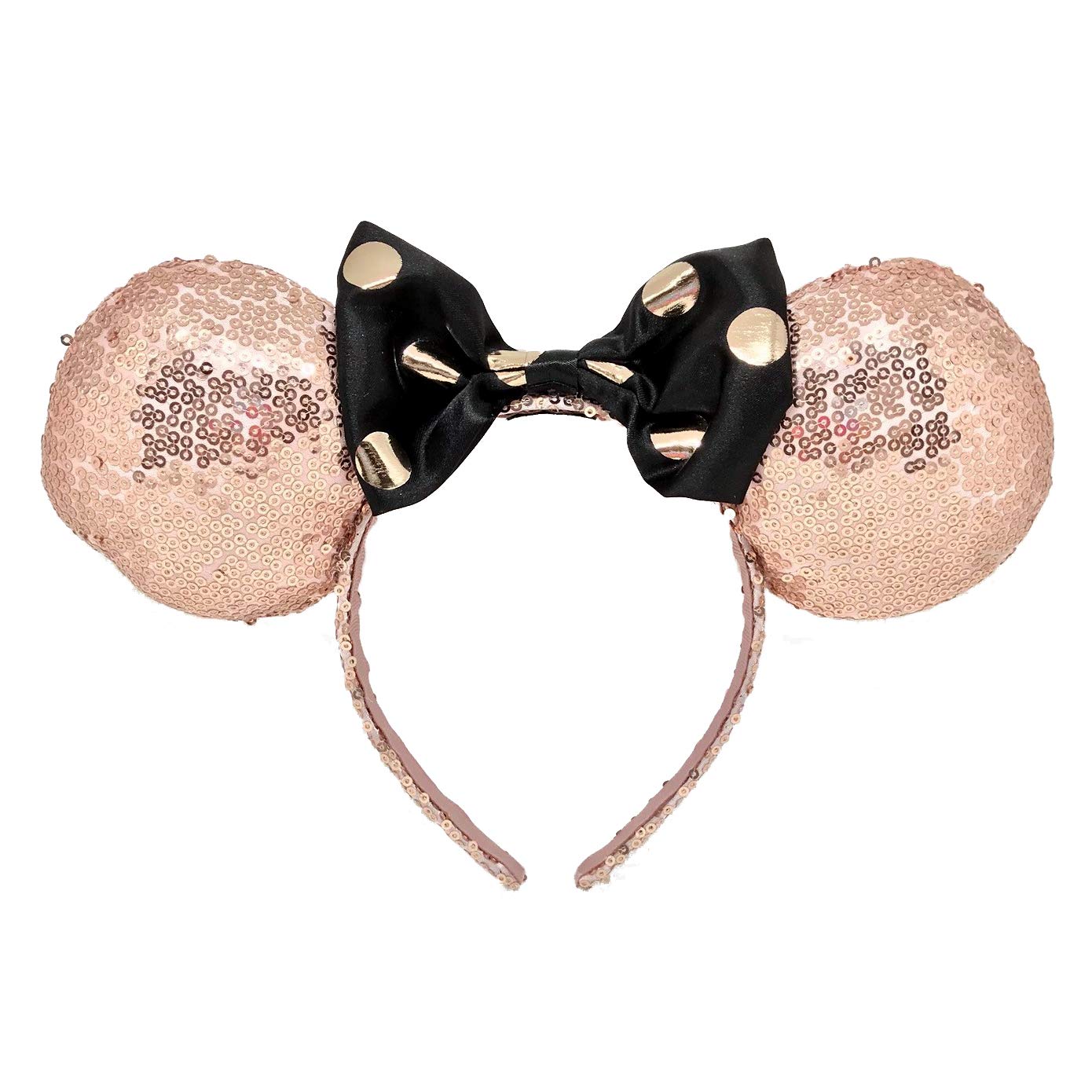 rose gold bow headband