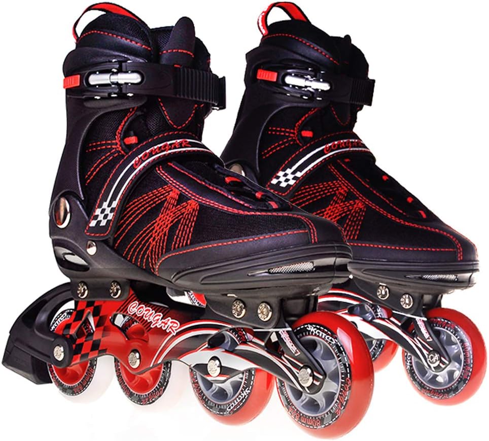 QMMD Inline Skates Comfortable, Roller Blades Professional for Beginners, Roller Skates for Teens and Adults, Suitable for Indoor And Outdoor Environments,C,9 UK/44 EU