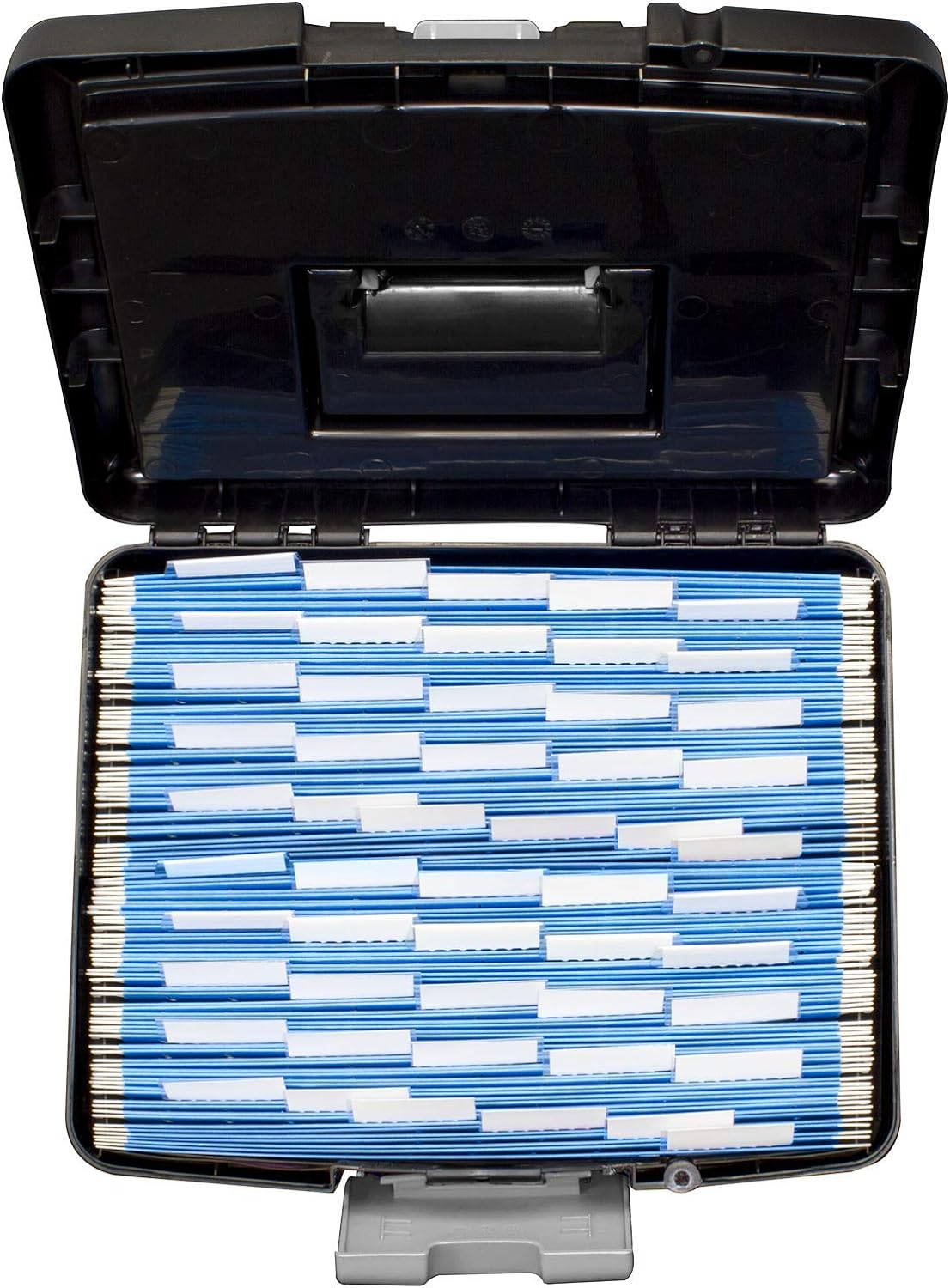 Storex File Storage Box Translucent Storage Lid, Black, Model Number: 61504A01C : Office Products