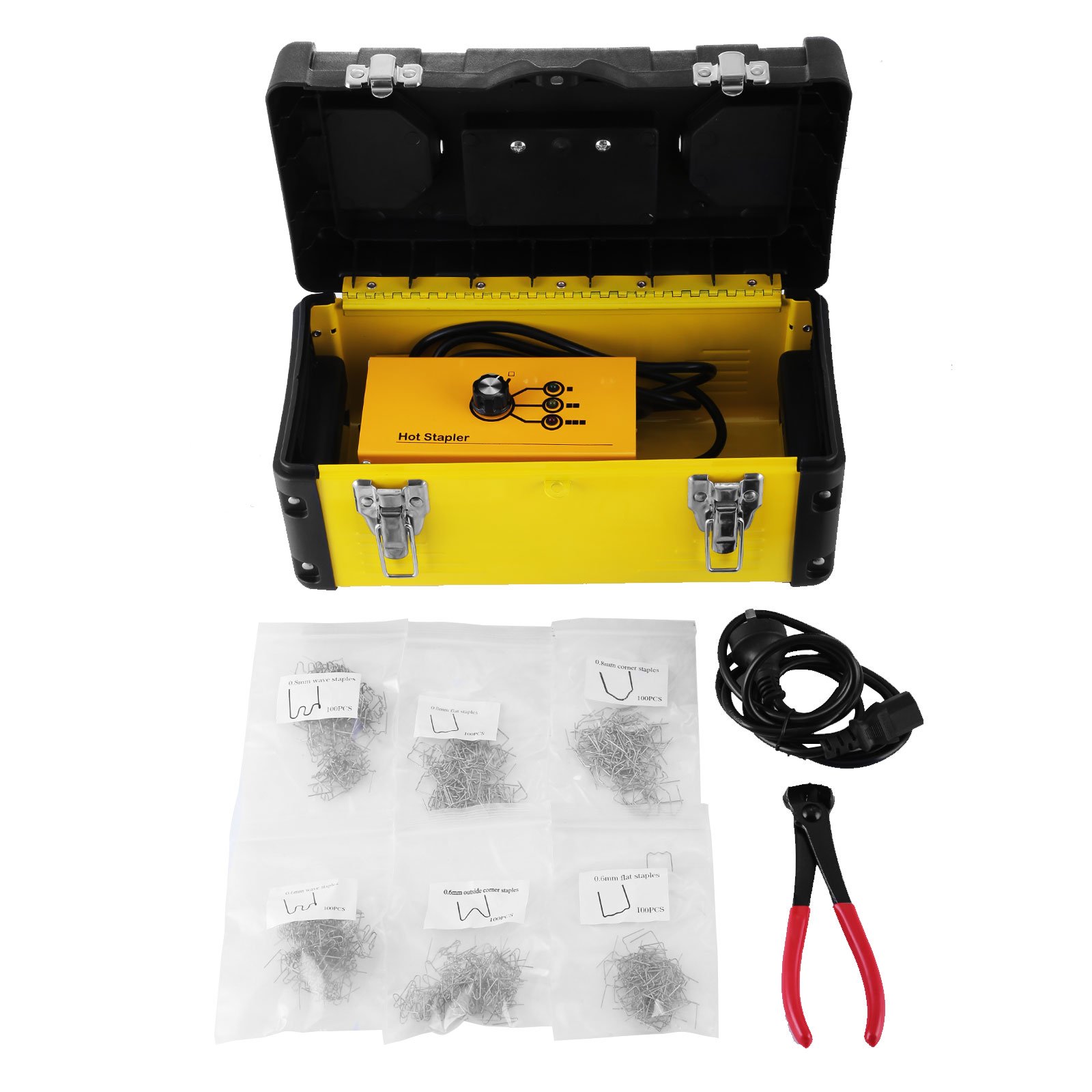 Buy Mophorn Hot Stapler Plastic Repair Kit 600 Staples Tool Box 20W