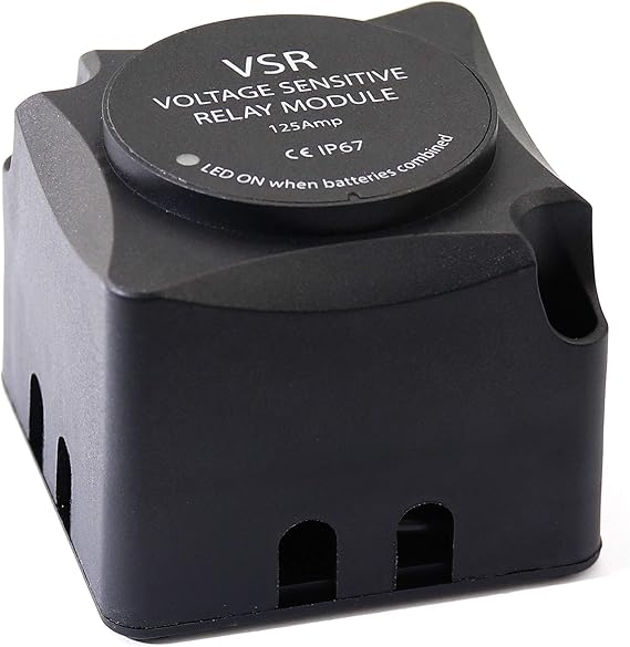 Voltage Sensitive Relay (VSR) module 125AmpAutomatic charing relay